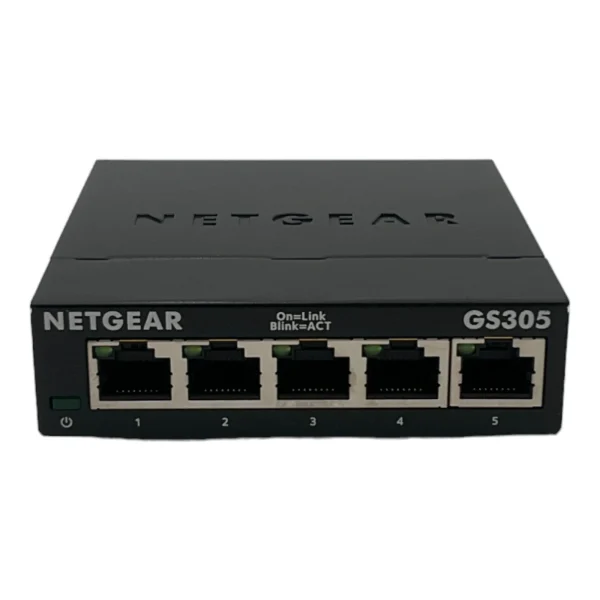 Netgear GS305 5-Port Unmanaged Gigabit Ethernet Switch