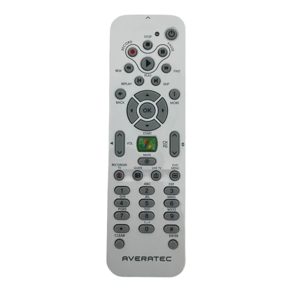 Averatec TGMCE Microsoft Remote Control For Receivers & SetTop Boxes W/ Manual