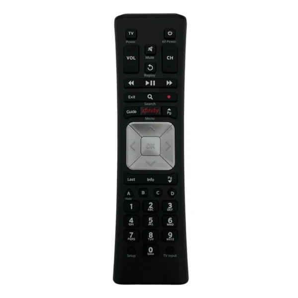 Xfinity Comcast XR5 RF Remote Control For Receivers & SetTop Boxes W/ Manual