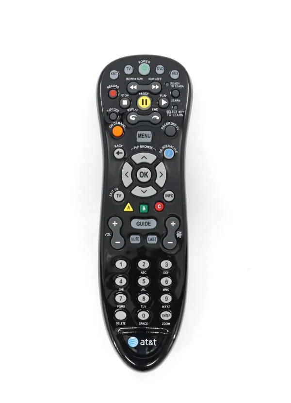 AT&T A20-RF1 3-Device U-Verse RF Remote Control For Receivers & SetTop Boxes