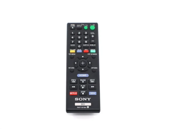 Sony Remote Control RMT-B118A Compatible with Blu-ray DVD Player