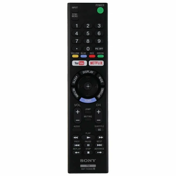 Sony Remote Control RMT-TX300U TV KD-55X720E KD-60X690E KD-49X700E