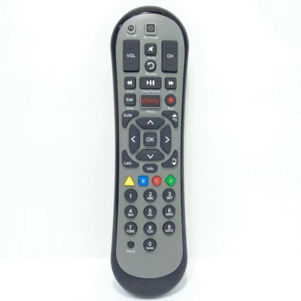 Xfinity Comcast XR2 Grey Black Remote Control