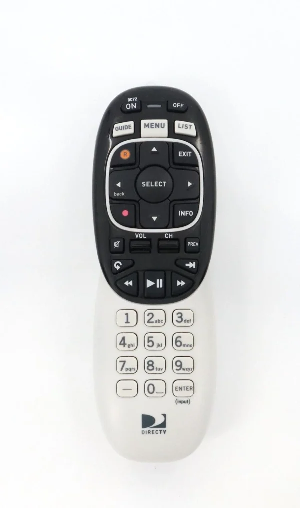 DirecTV Receiver Remote Control RC72 IR/RF