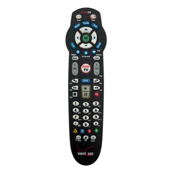 Verizon Fios Remote Control With Batteries & Instructions