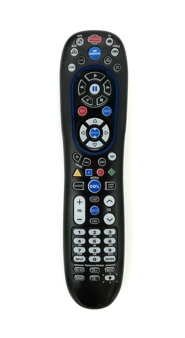 Cox URC-8820-MOTO Remote Control For Receivers & SetTop Boxes With Instructions
