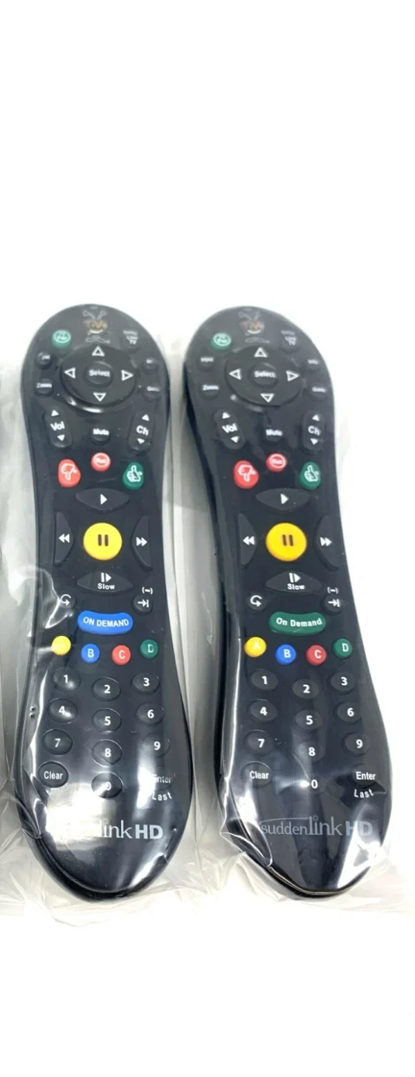 Lot of 2 TiVo Suddenlink Remote RB87 SMLD-00157-500/SMLD-00157-000