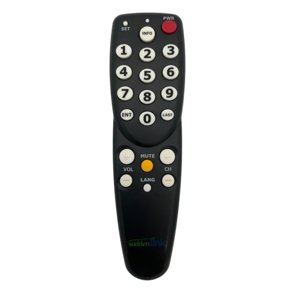 Suddenlink Delta Senior Large Remote Control With Instructions and Batteries