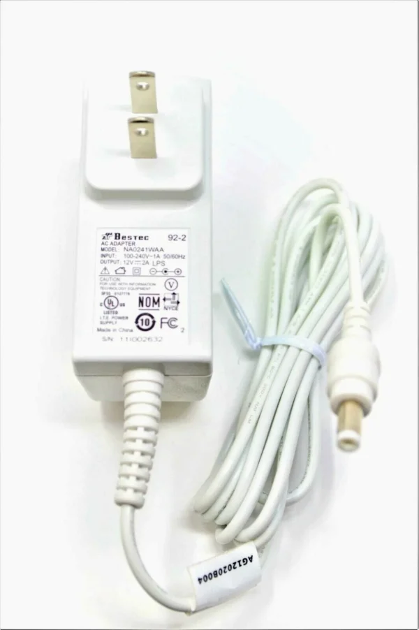 Bestec Power Adapter NA0241WAA 100-240V 50/60HZ 1A 12V 2A White