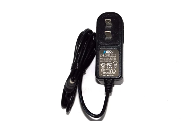 Vision  I.T.E. Power Adapter AMS8-1200750SU MOD-MOT-5100-CLIP 50/60Hz 12V .75A