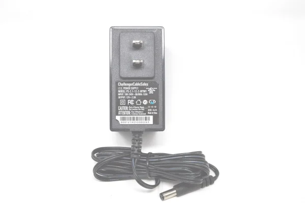 Challenger Power Adapter PS-2.1-12-2-WTM1 100-240V 50/60HZ .8A 12V 2A