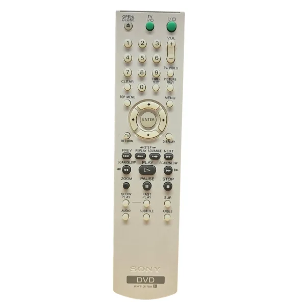Sony RMT-D175A DVD Remote Control DVPNS41P DVP-NS41P DVPNS67P DVP