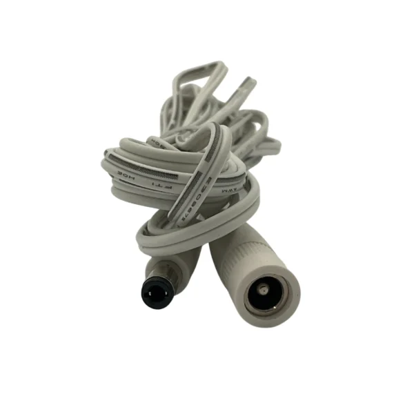 Sunny Power Adapter Extension Cord Cable Male to Female 10ft White