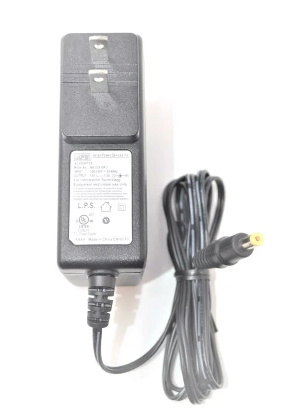 Asian Power Devices AC Power Adapter WA-23A15FU 100-240V 50/60Hz 15V 1.5A