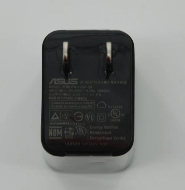 ASUS AC Power Adapter PA-1050-39 100-240V .25A 50/60Hz 5.2V 1A