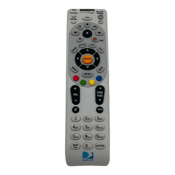 DirecTV RC65X IR/RF Remote Control For Receivers & SetTop Boxes W/ Instructions