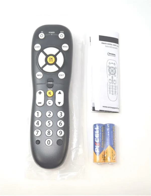 Motorola URC-2068BC1-R Remote Control For Receivers & SetTop Boxes W/ Manual