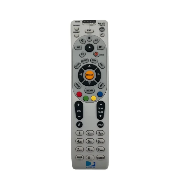 DirecTV RC66RX IR/RF Remote Control For Receivers & SetTop Boxes W/ Instructions